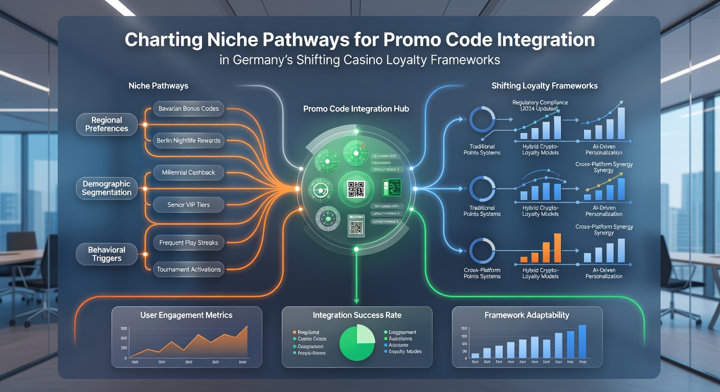 Grafische Übersicht zu Nischenpfaden der Promo-Code-Nutzung innerhalb deutscher Casino-Treueprogramme und deren Auswirkungen auf Nutzerverhalten