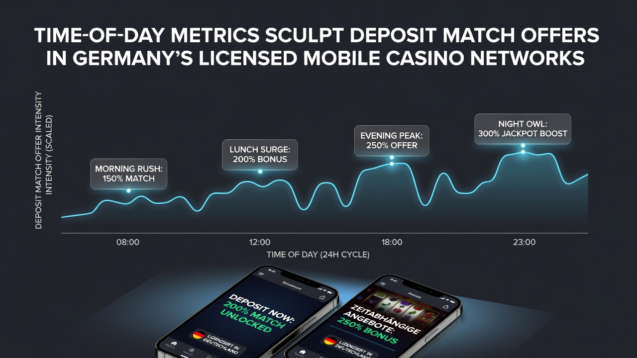 Visualisierung von Bonusanpassungen basierend auf Zeitmetriken in mobilen Casino-Netzwerken